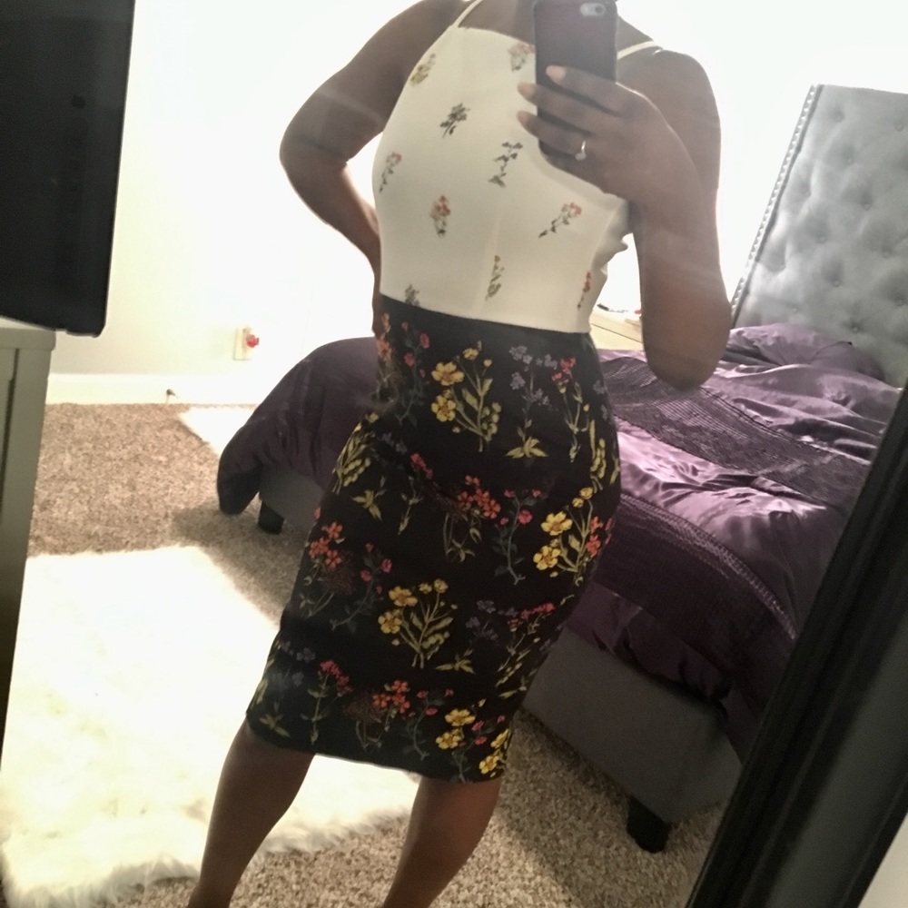 Floral dress size 10 NWT